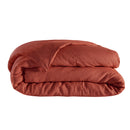 Housse De Couette - Lin Lave - Terracotta