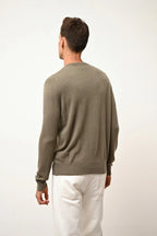 Crew-Neck Jumper - Howard - Army
