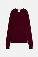 Pull Col Rond - Howard - Bordeaux