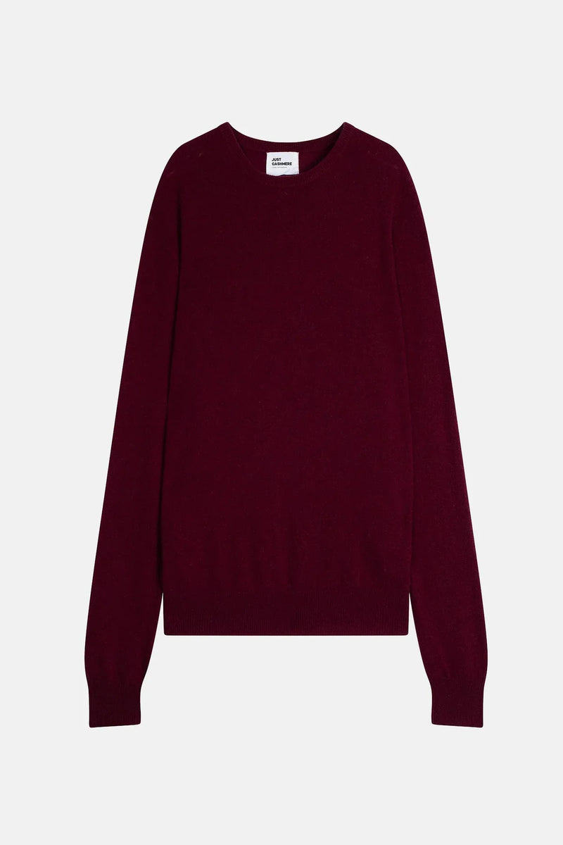 Pull Col Rond - Howard - Bordeaux