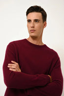 Pull Col Rond - Howard - Bordeaux