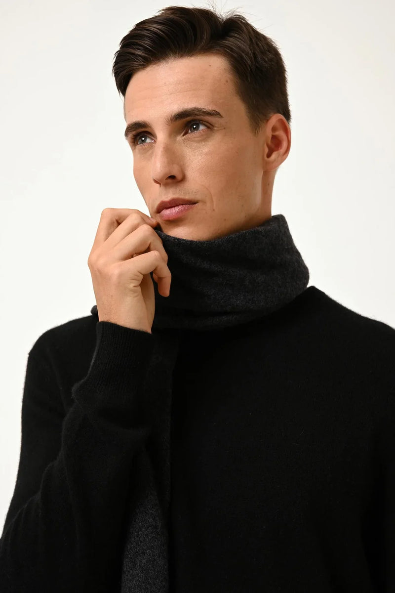 Pull Col Rond - Howard - Noir