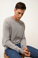 Pull Col Rond - Howard - Nuage Chiné