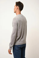 Pull Col Rond - Howard - Nuage Chiné