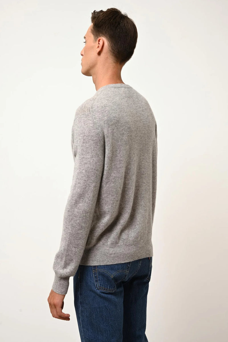 Pull Col Rond - Howard - Nuage Chiné