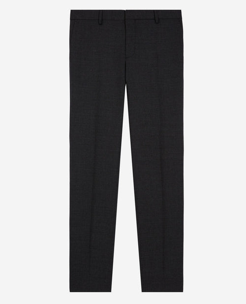 Pantalon Costume Motif Micro Pied De Poule - Homme