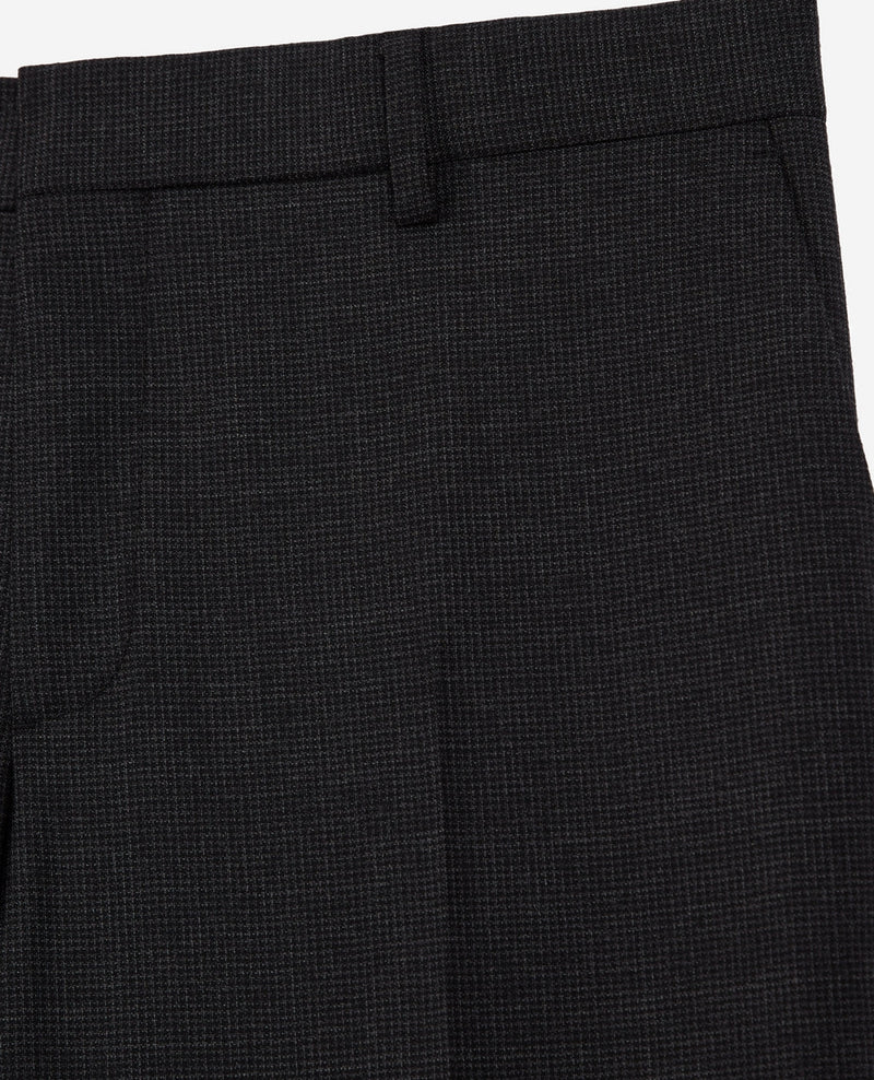 Pantalón de traje con estampado de micropata de gallo - Hombre
