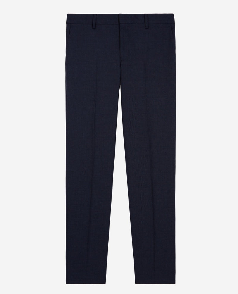 Pantalón de traje con estampado de micropata de gallo - Hombre