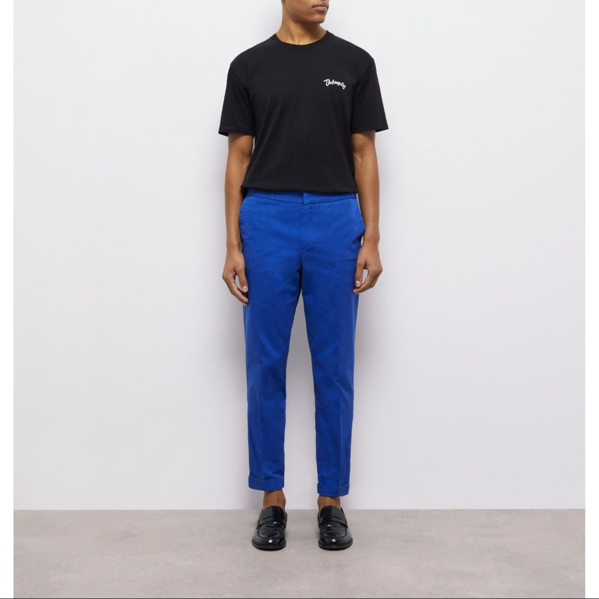The Kooples - Pantalón Recto - Azul Real - Hombre