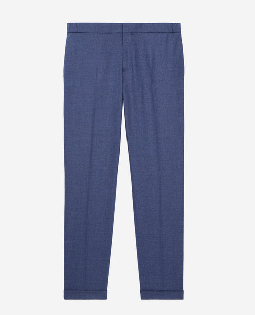 Pantalón de lana - Azul - Hombre