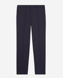 Pantalón de traje de lana - Azul marino - Hombre