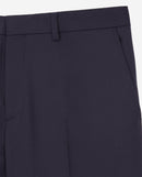 Pantalón de traje de lana - Azul marino - Hombre