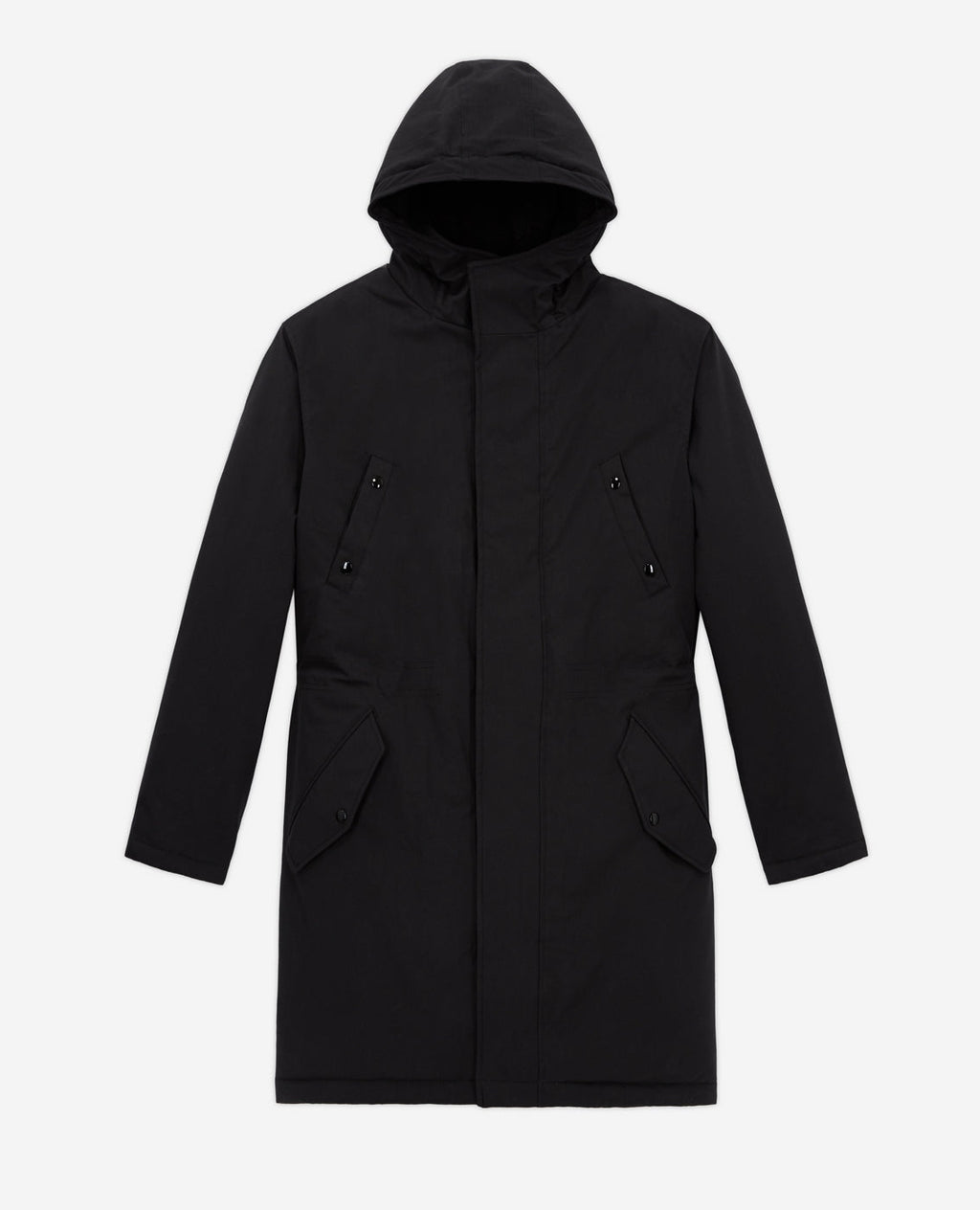 Parka con forro de piel de oveja sintética - Hombre