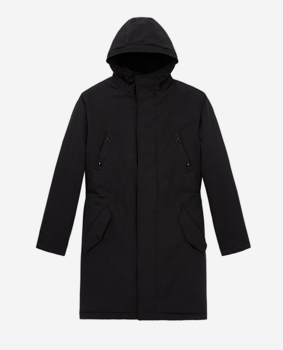 Parka con forro de piel de oveja sintética - Hombre