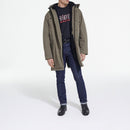 Parka Doublee De Faux Mouton - Homme
