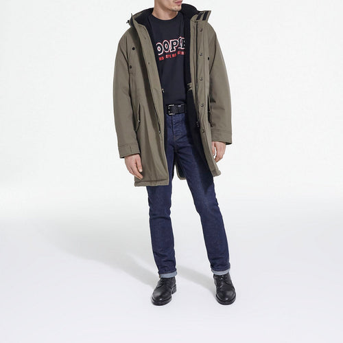 Parka Doublee De Faux Mouton - Homme