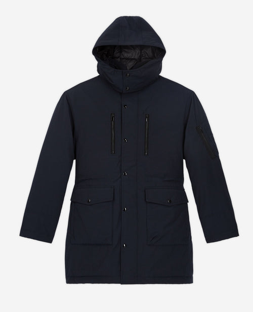 Parka À Capuche - Bleu Marine - Homme
