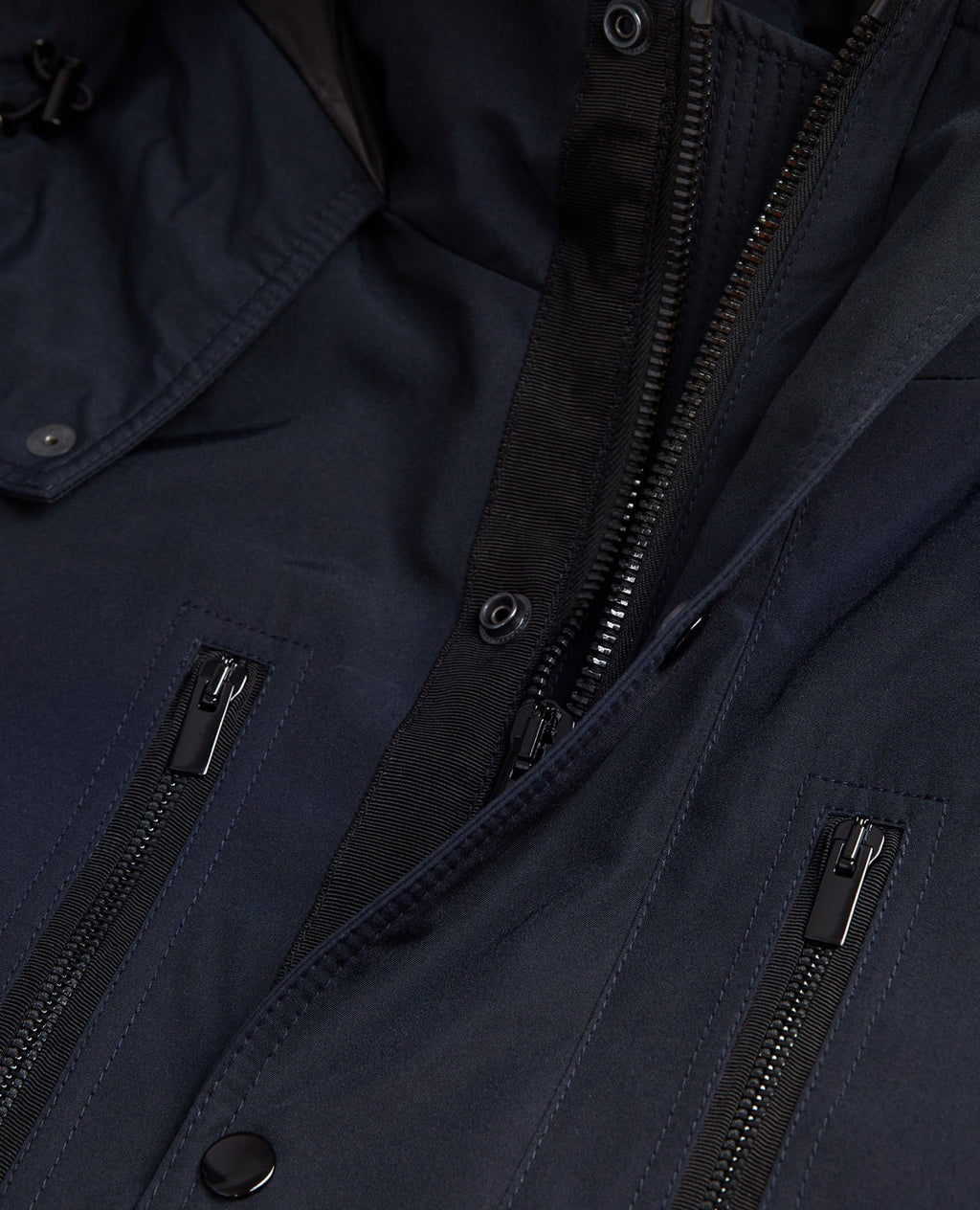 The Kooples - Parka À Capuche - Bleu Marine - Homme