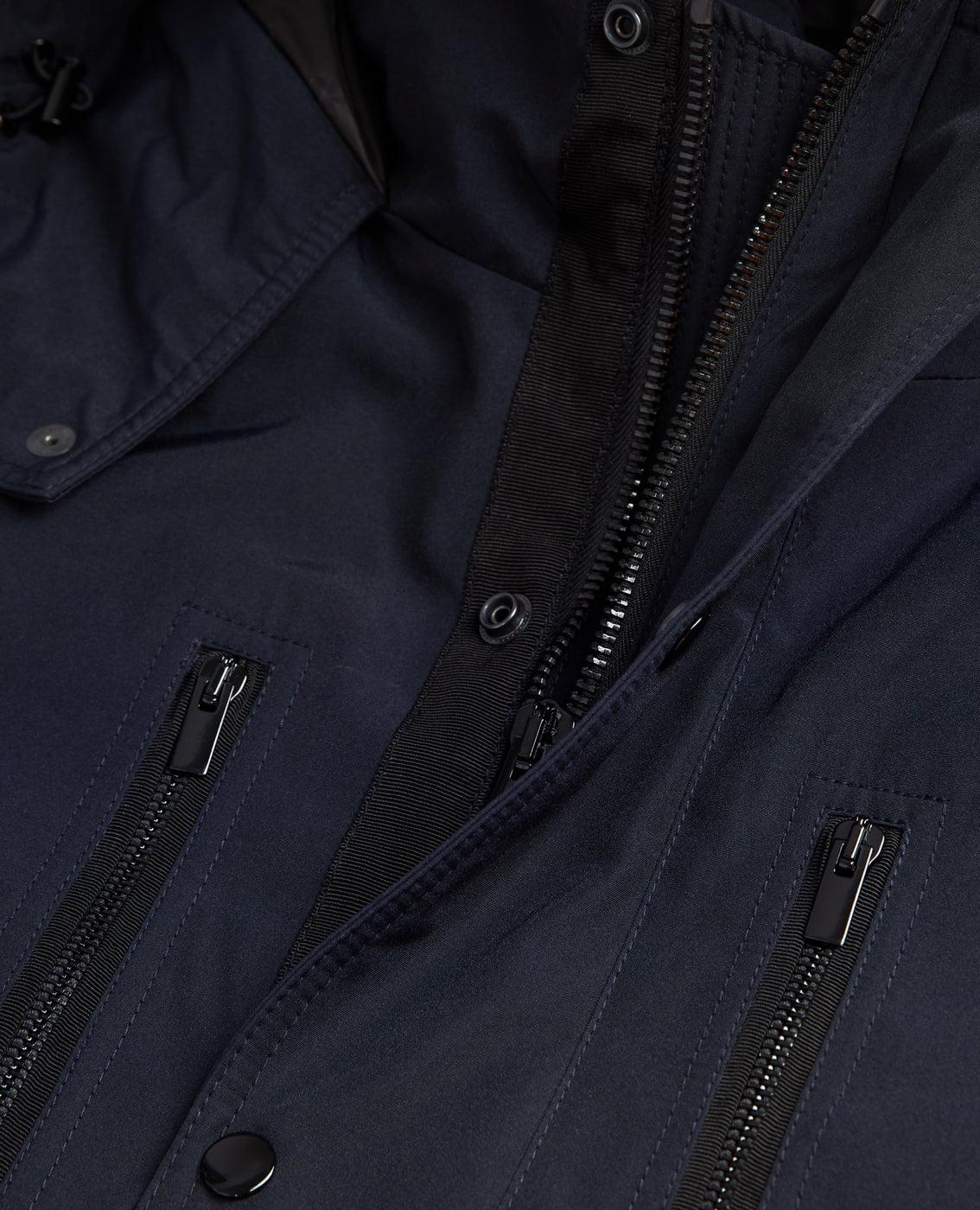 The Kooples - Parka À Capuche - Bleu Marine - Homme
