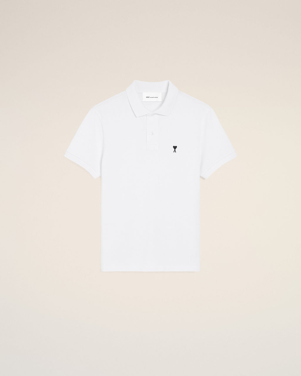 Kortærmet polo Ami de Cœur – Ami Paris – Hvid