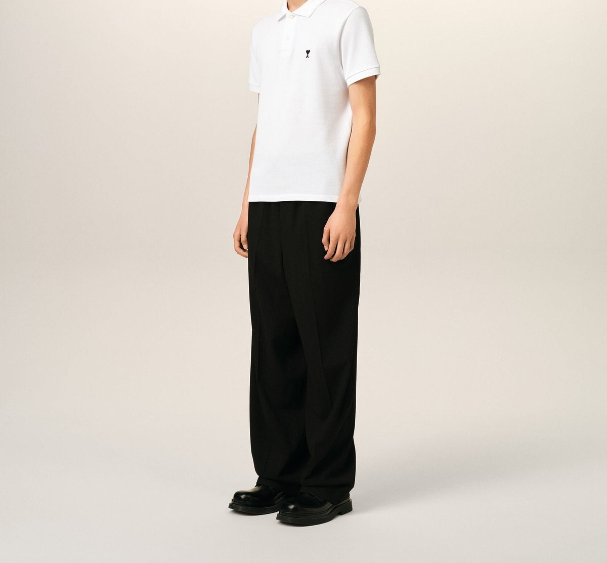 Kortærmet polo Ami de Cœur – Ami Paris – Hvid