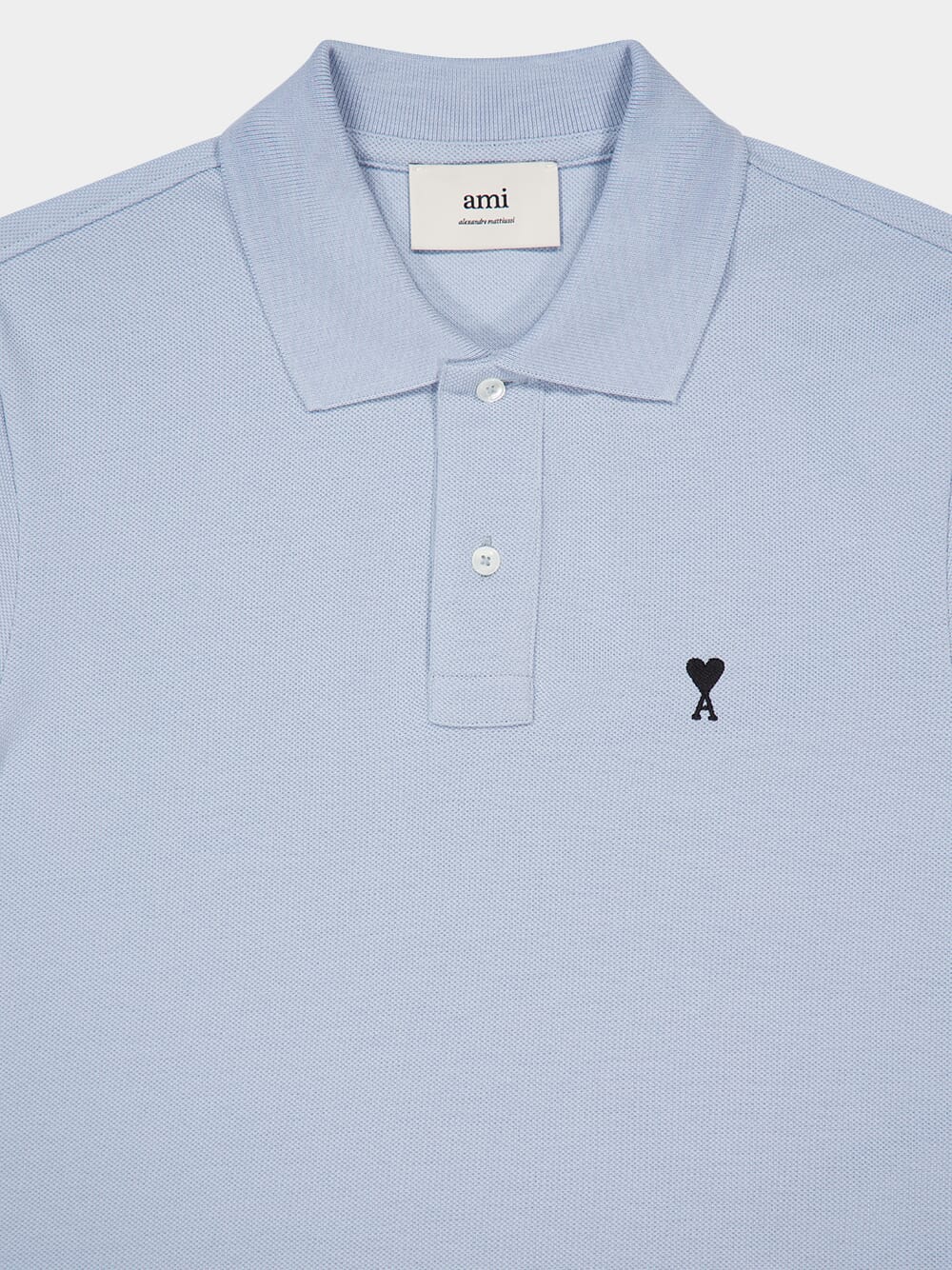 Polo de Manga Corta Ami de Cœur – Ami Paris – Sky
