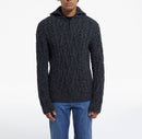 The Kooples - Pull Col Caminoeur En Laine Torsade - Homme