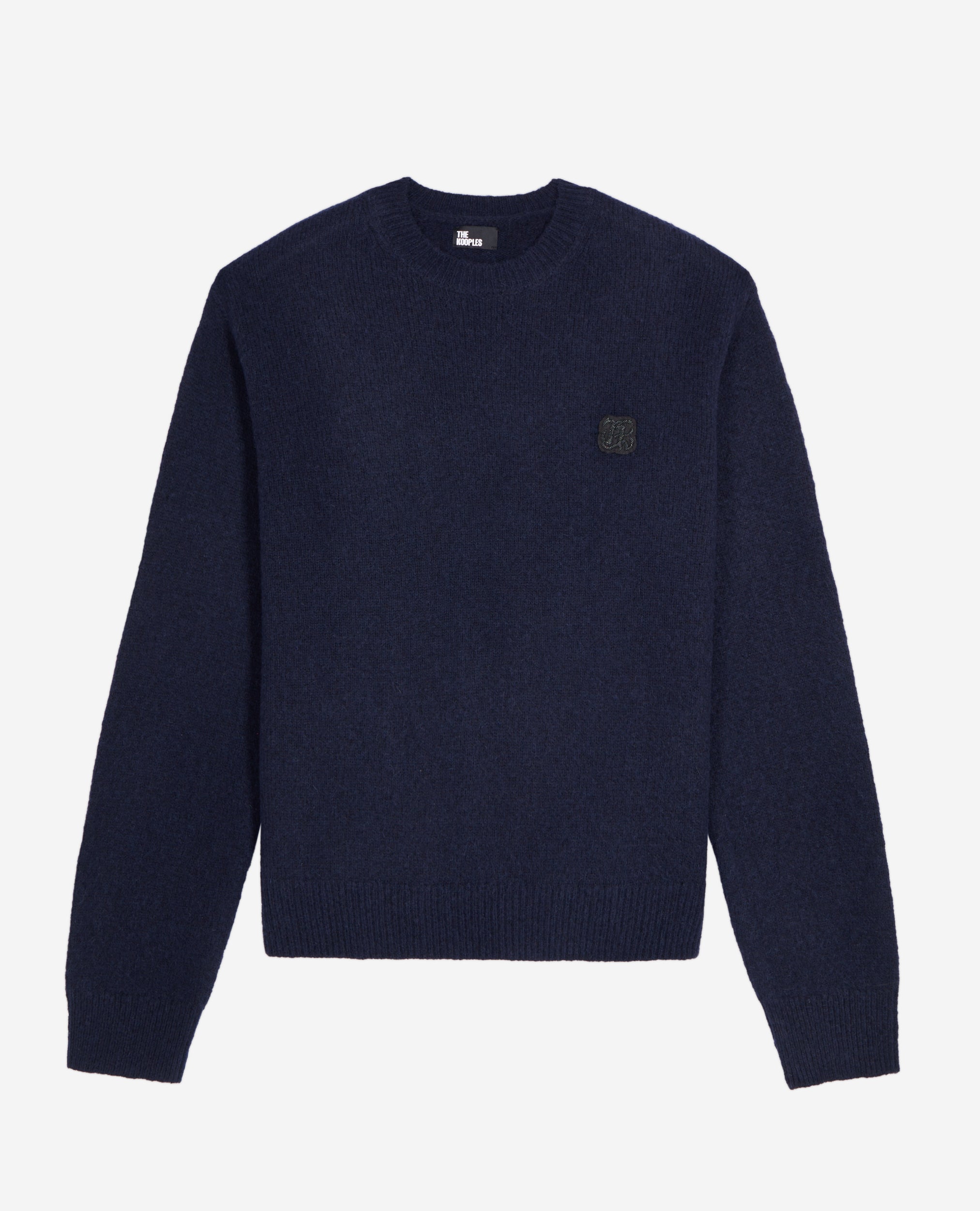The Kooples - Crew-Neck Jumper with Bullion Patch