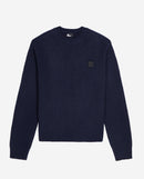 Pull Col Rond Avec Patch Canetille