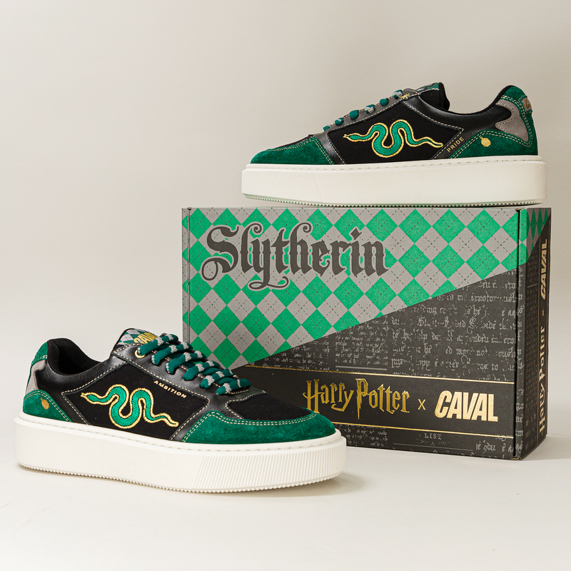 Baskets CAVAL x Harry Potter - Slytherin