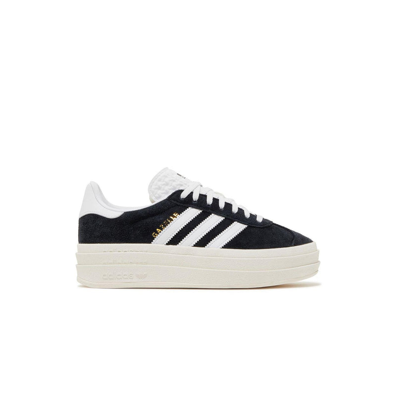 Adidas Gazelle Bold Core Black White (W) - Noir