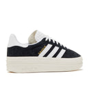 Adidas Gazelle Bold Core Black White (W) - Noir