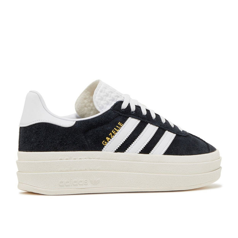 Adidas Gazelle Bold Core Black White (W) - Noir