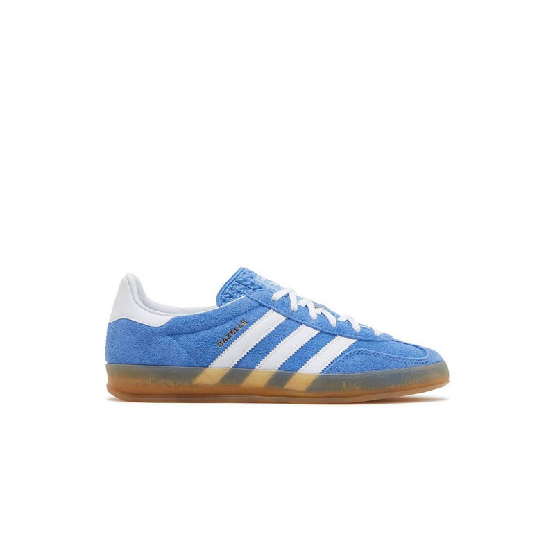 Adidas Gazelle Indoor Blue Fusion Gum (W) - Bleu