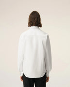 Ami Paris - White Cotton Poplin Shirt