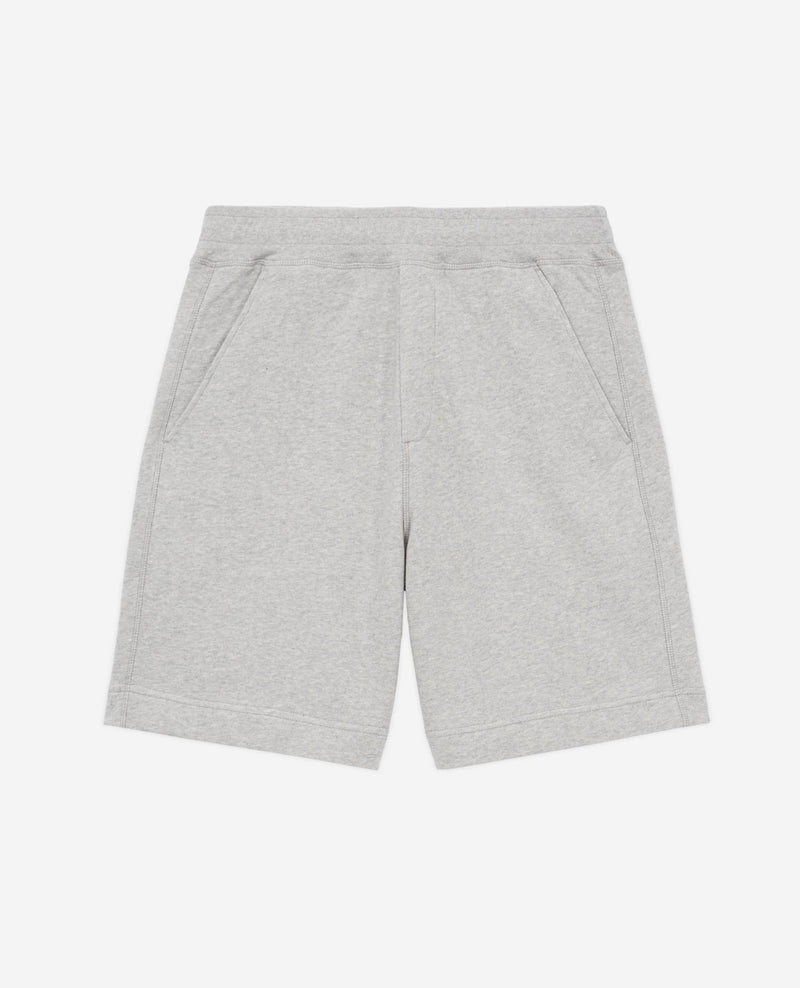 Pantalón corto polar gris claro - Hombre