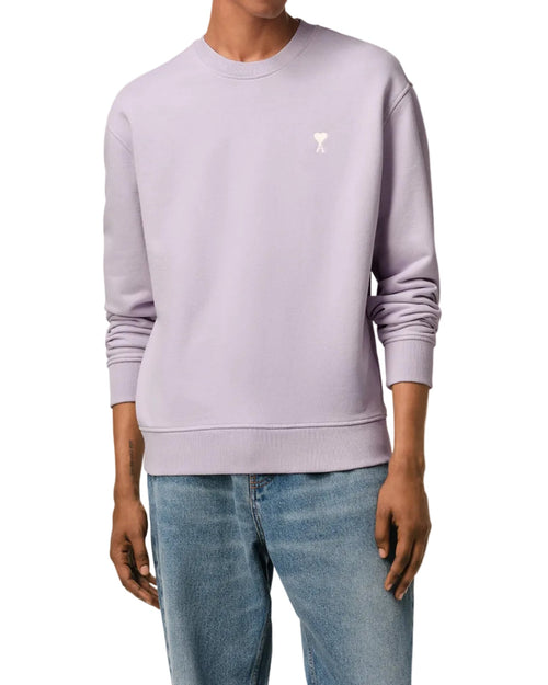 Ami Paris - Sweatshirt Ami De Coeur - Lilas