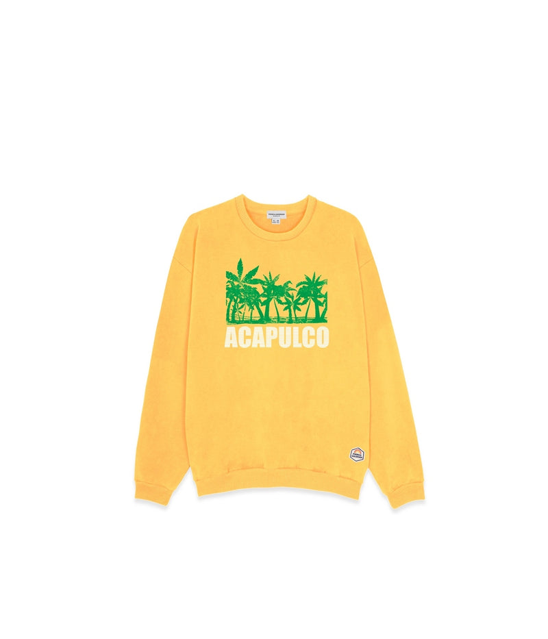 Sweat Dylan Washed Acapulco - Yellow - Homme