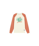 Sweat Clyde Bicolore Club Palmeria - Tangerine - Homme