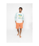 Sweat Clyde Bicolore Praia - Green Grey - Homme