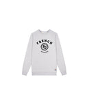 Sweat Clyde Blason University - Heather Grey - Homme