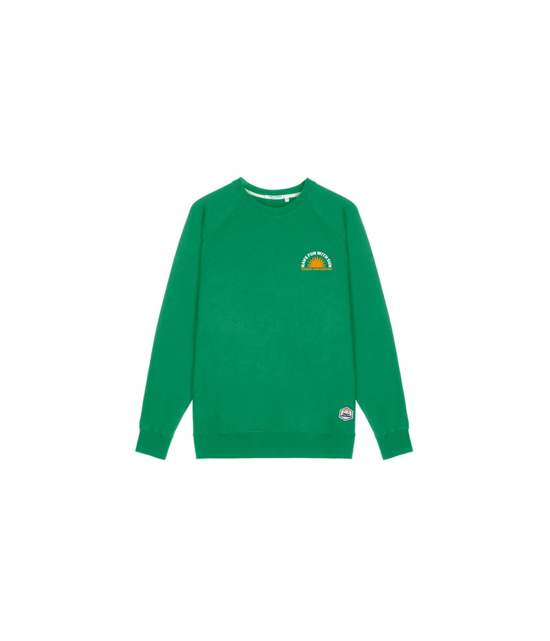 Sweat Clyde Have Fun - Green - Homme