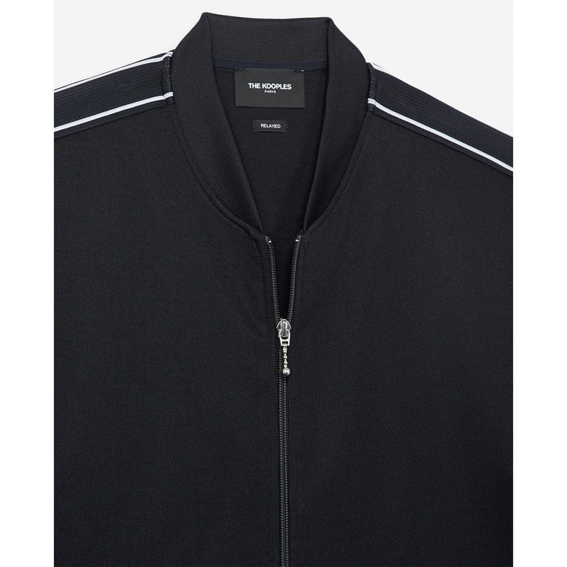 Sweat Col Camionneur Et Bande - Homme