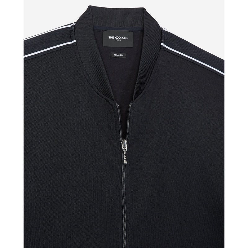 The Kooples - Sweat Col Camionneur Et Bande - Homme