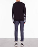 Sweat Avec Print The Kooples Flammes + Flammes Sur Les Manches - Homme
