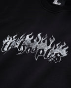 The Kooples - Sudadera con estampado The Kooples de llamas + llamas en las mangas - Hombre
