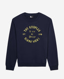 Sweat Avec Print Blason Devant - Homme