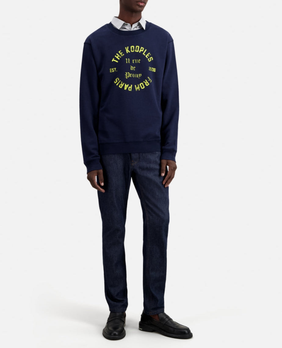 The Kooples - Sweat - Bleu Marine - Homme