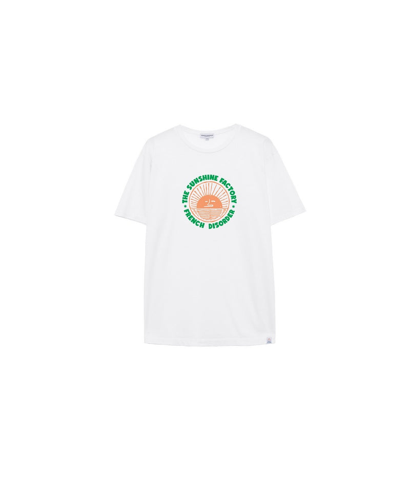 Tshirt Mike Sunshine Factory - White - Homme