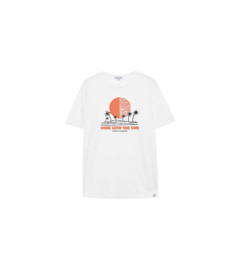 Tshirt Mike Gone With The Sun - White - Homme